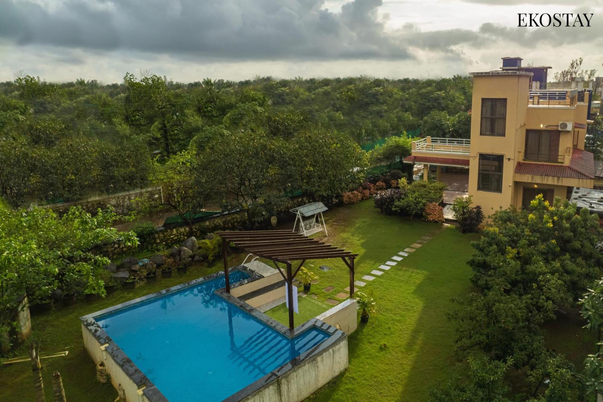 Ekostay Gold - Olive Crest Villa - Spacious Lawn Lonavala Exteriör bild