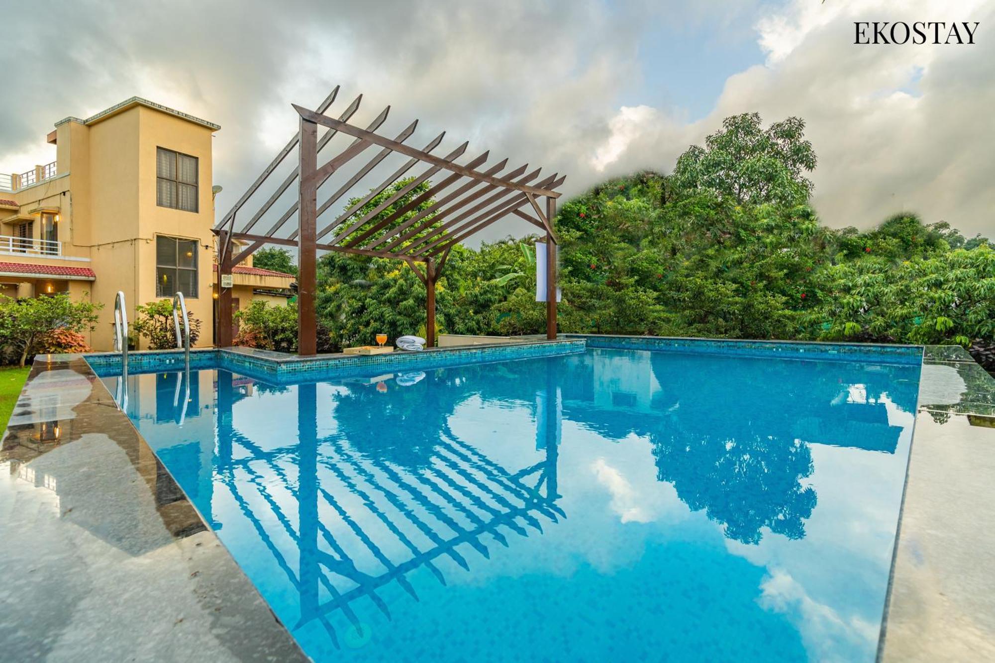 Ekostay Gold - Olive Crest Villa - Spacious Lawn Lonavala Exteriör bild