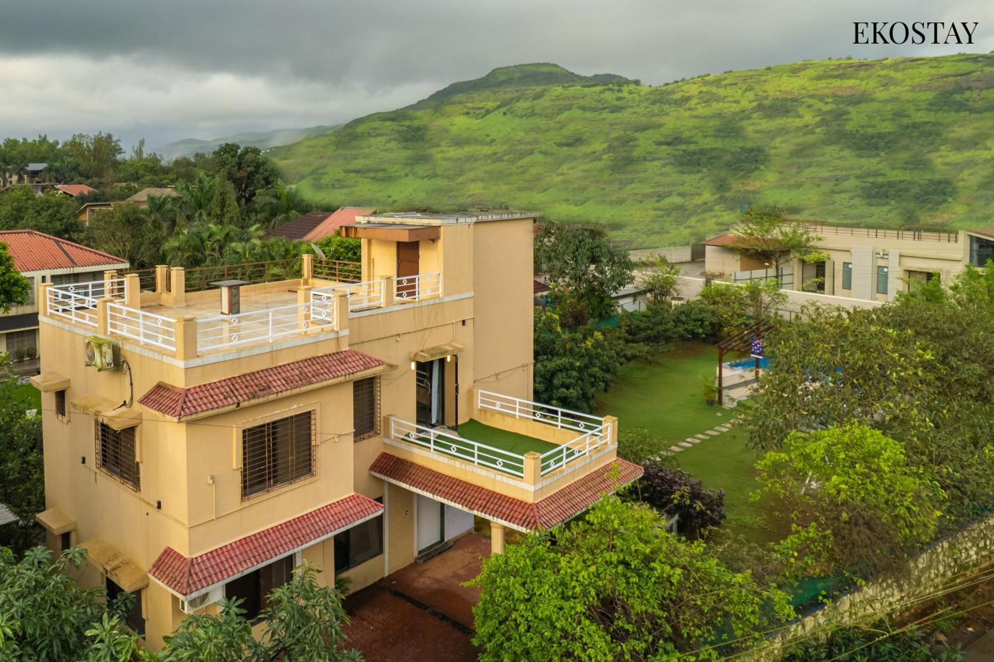 Ekostay Gold - Olive Crest Villa - Spacious Lawn Lonavala Exteriör bild