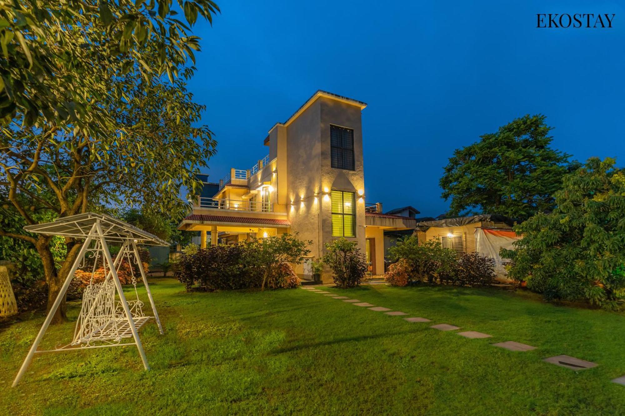 Ekostay Gold - Olive Crest Villa - Spacious Lawn Lonavala Exteriör bild