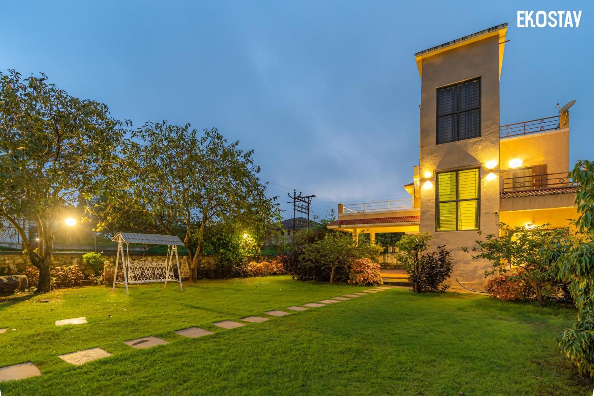Ekostay Gold - Olive Crest Villa - Spacious Lawn Lonavala Exteriör bild