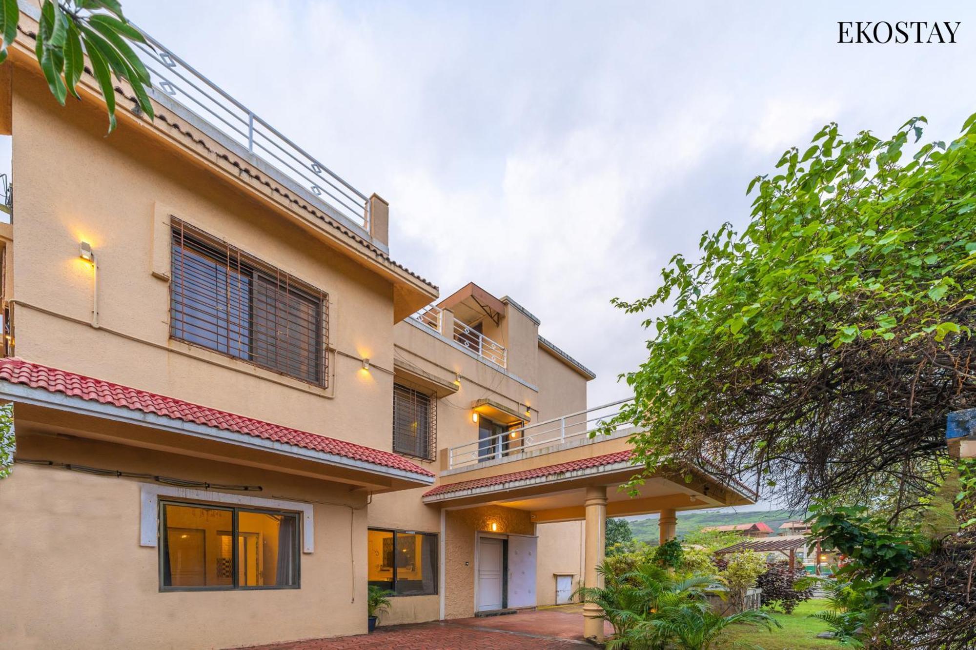 Ekostay Gold - Olive Crest Villa - Spacious Lawn Lonavala Exteriör bild
